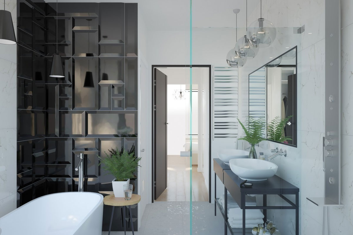 3-Bedroom, 1600 Sq Ft European House Plan with 2-Car Garage