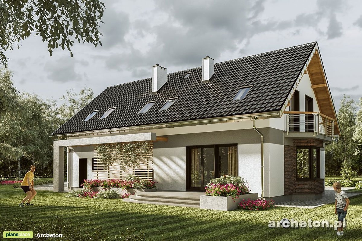 Home Plan with Laundry On Main Floor and 2-Car Garage