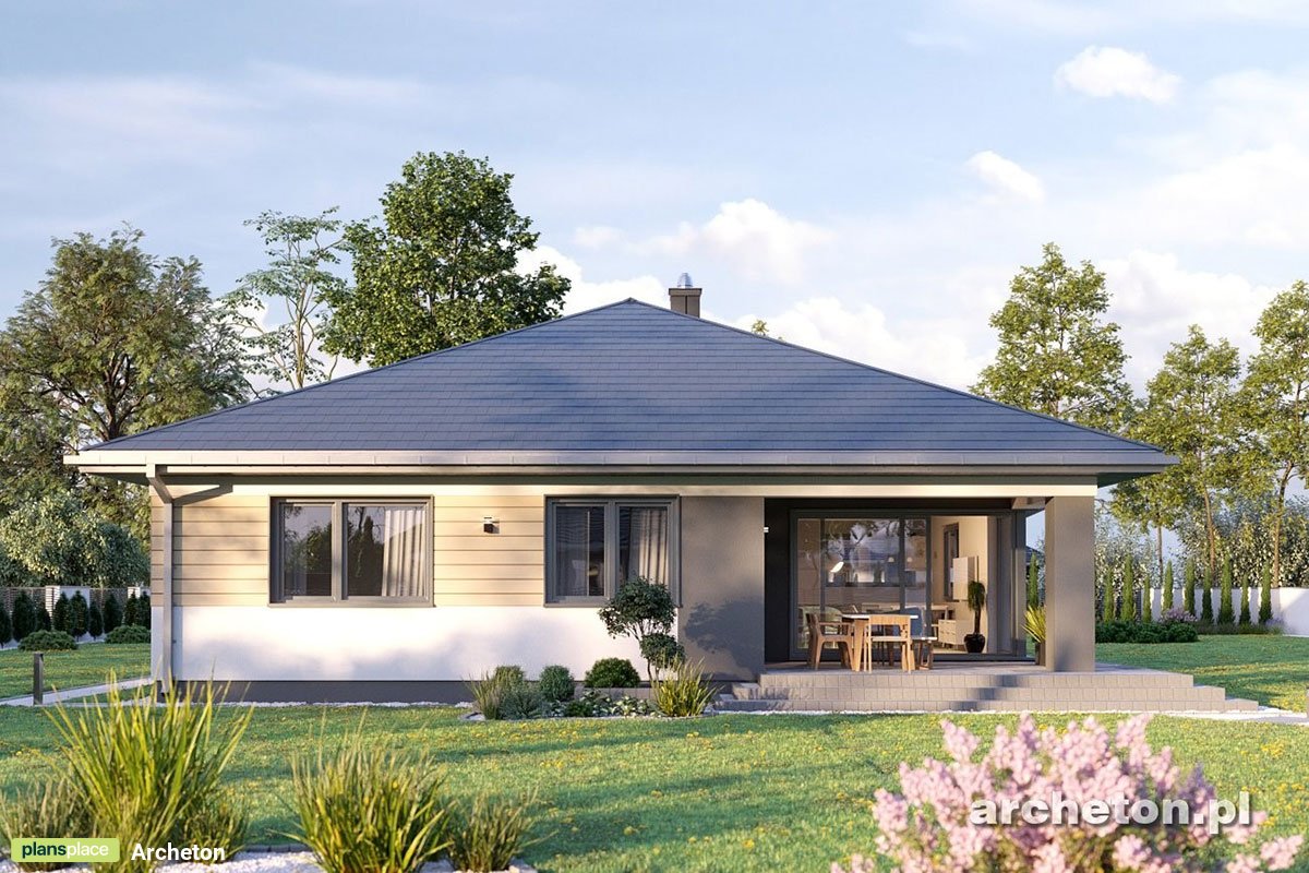 4-Bedroom, 1300 Sq Ft Single Level House with Open Floor Plan