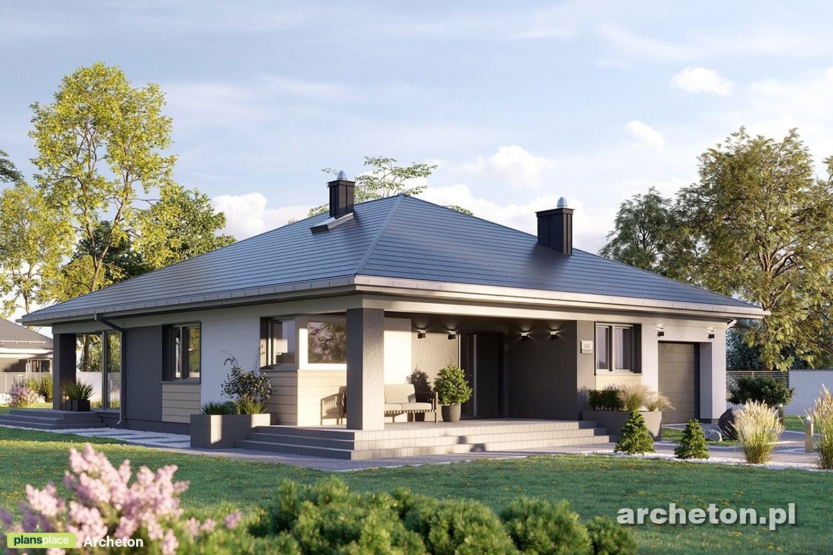 4-Bedroom, 1300 Sq Ft Single Level House with Open Floor Plan