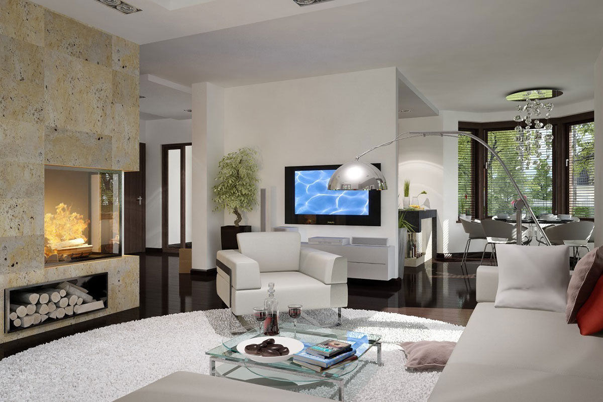 Mājas projekts ar mansardu 230 m²: 5 Guļamistabas, 3 Vannasistabas, Garāža