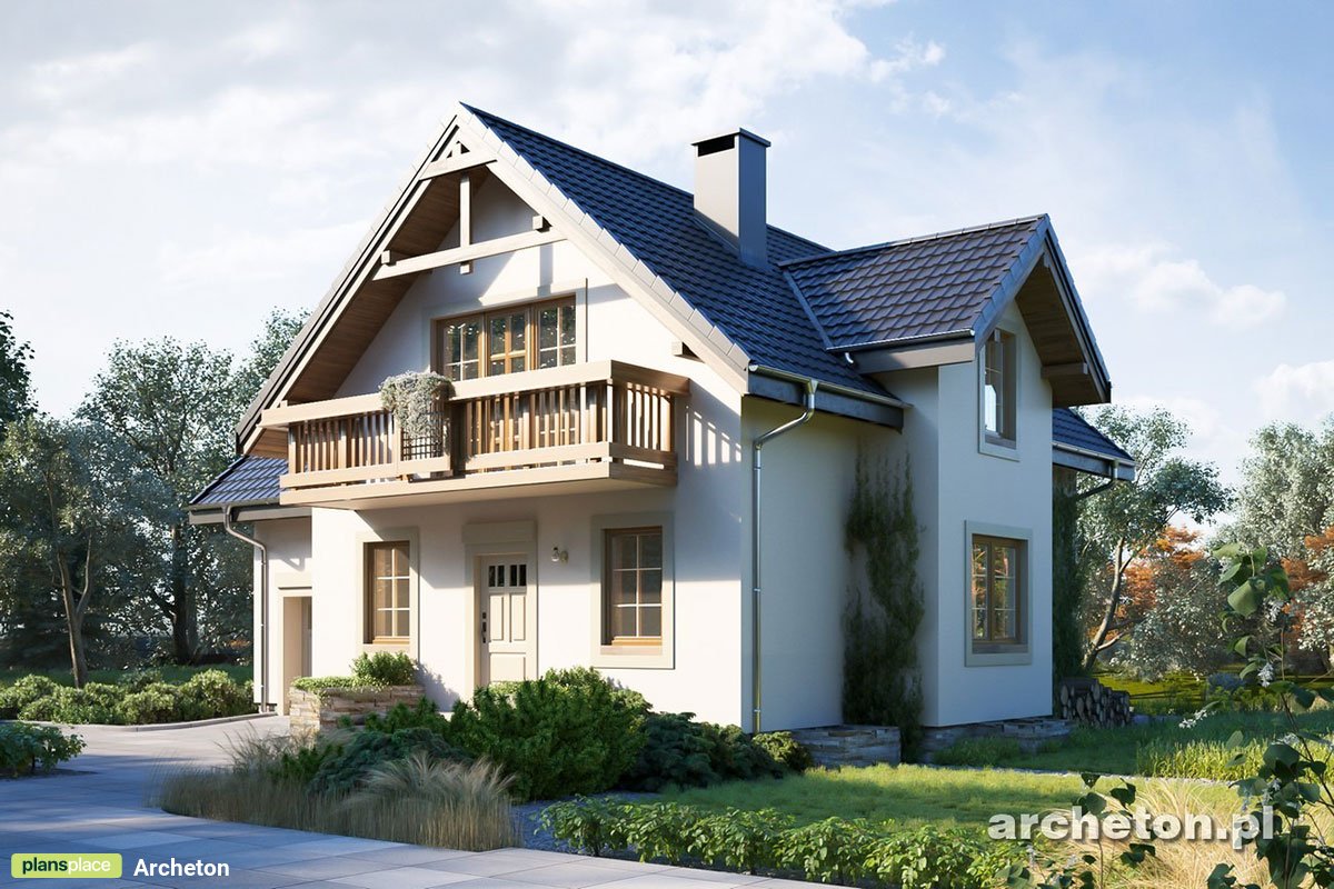 Mājas projekts ar mansardu + pagrabu 201 m²: 4 Guļamistabas, 2 Vannasistabas, Garāža