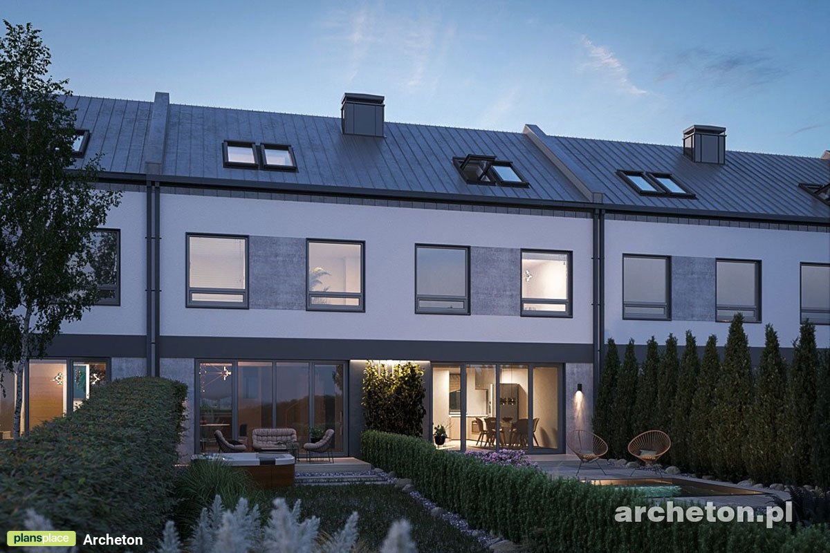 3-Story Townhouse Floor Plan with 3 Bedrooms per Unit