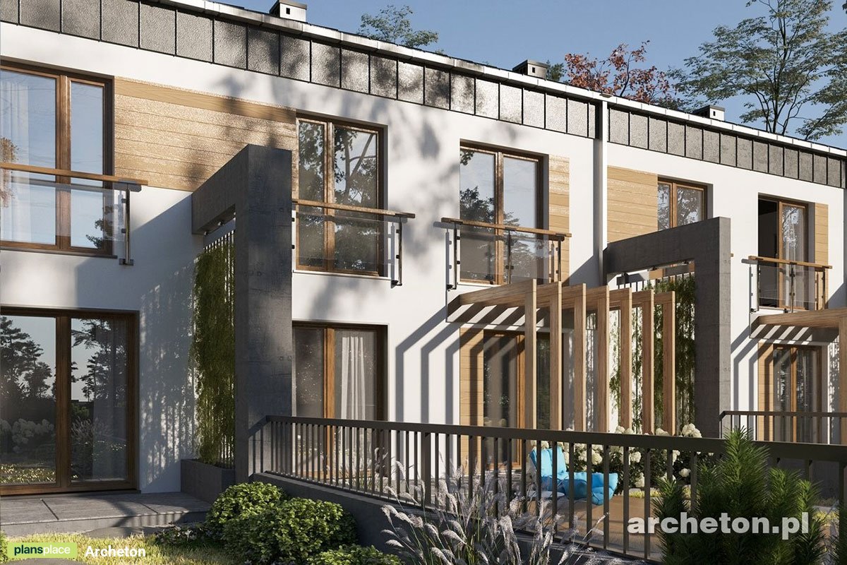 Divstāvu mājas projekts 156 m²: 4 Guļamistabas, 2 Vannasistabas, Atvērta virtuve, Garāža