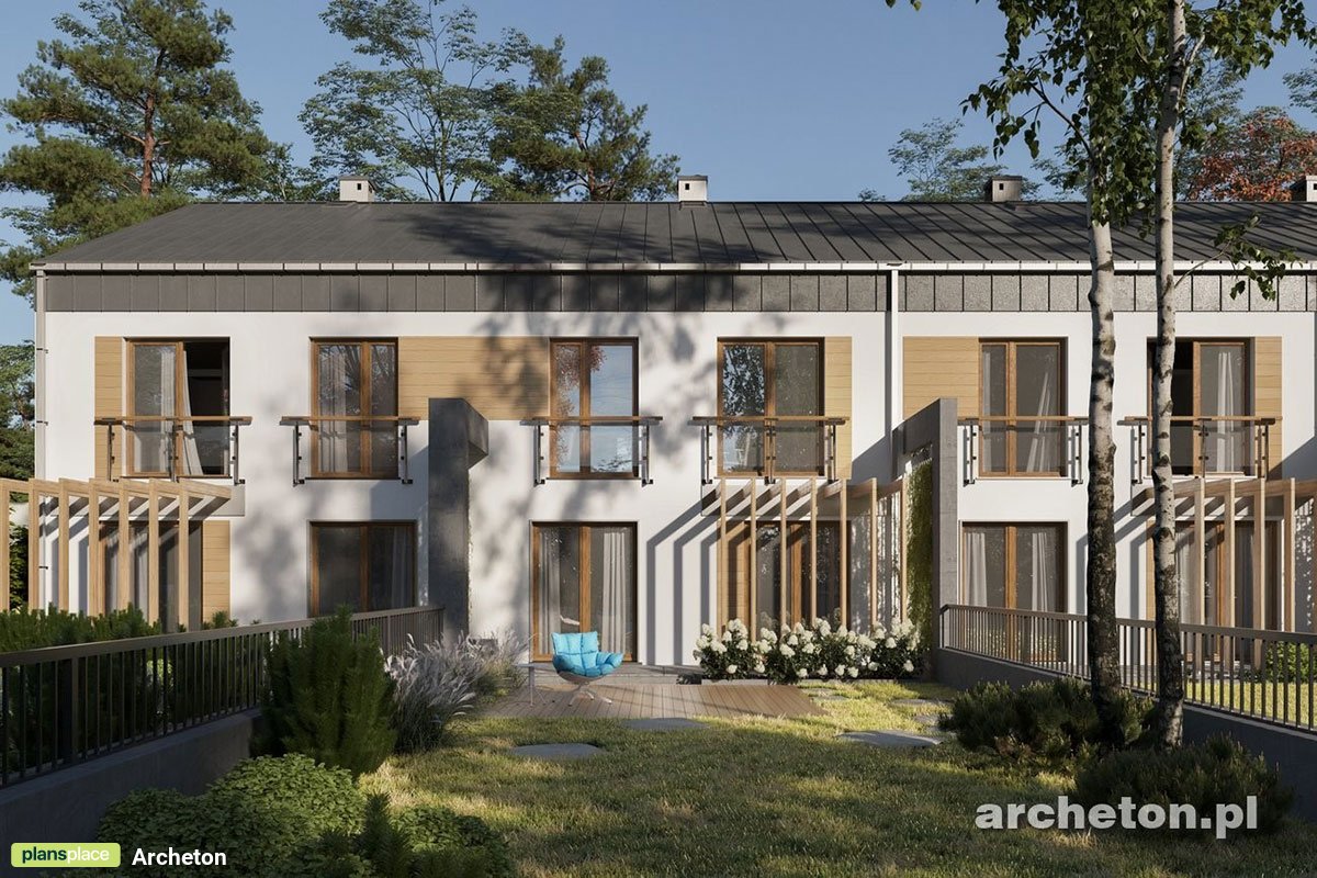 Divstāvu mājas projekts 156 m²: 4 Guļamistabas, 2 Vannasistabas, Atvērta virtuve, Garāža