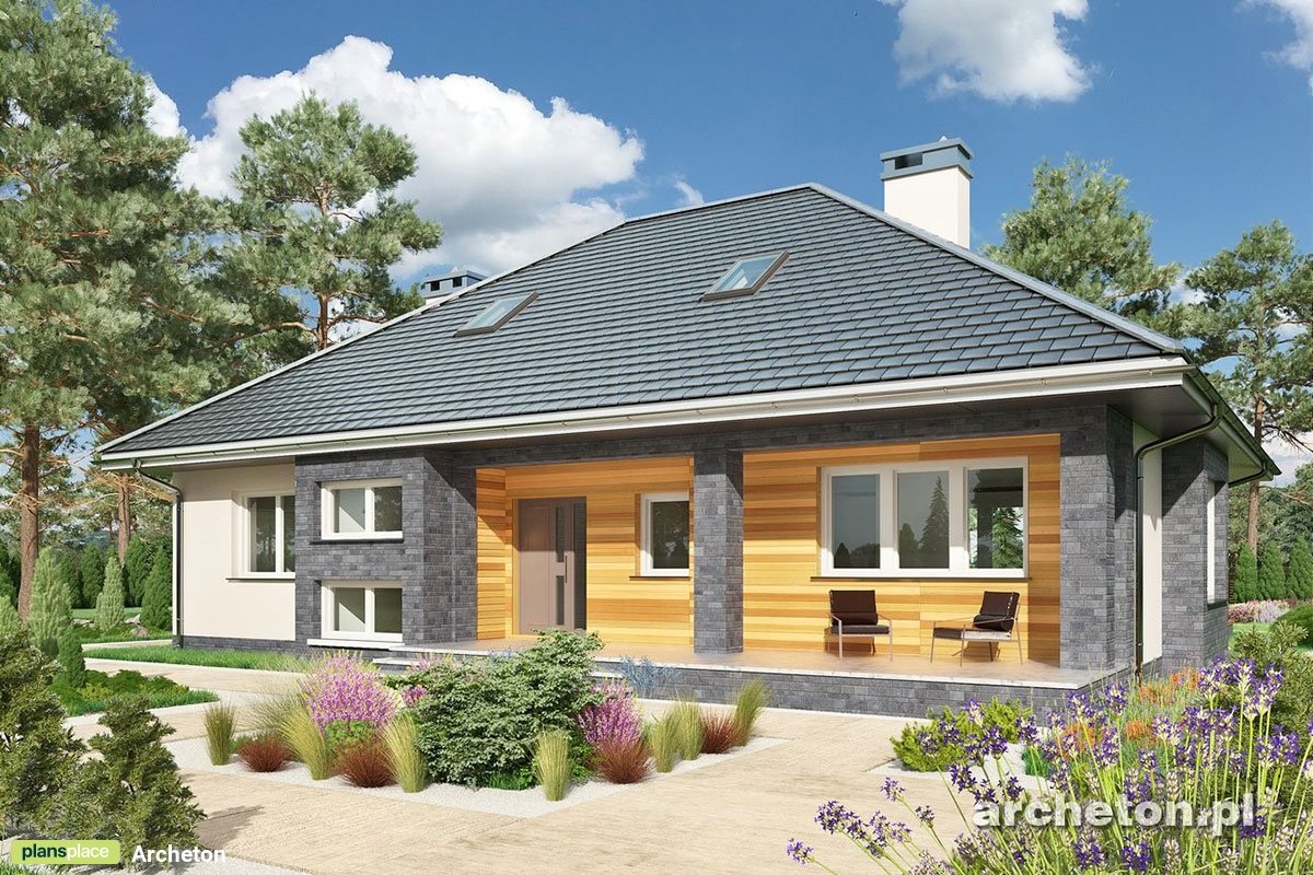 Vienstāva mājas projekts + pagrabu 255 m²: 3 Guļamistabas, 2 Vannasistabas, bez Garāžas