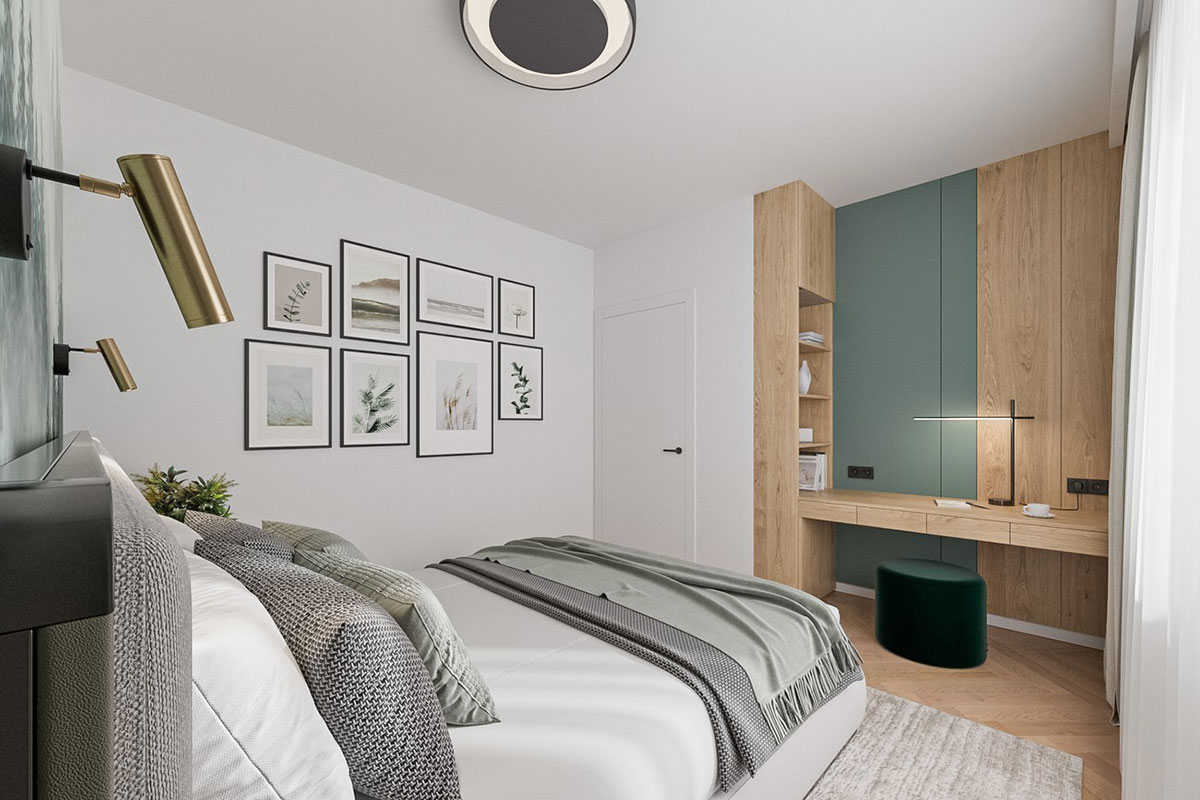 One-Story House Plan with Rear & Front Covered Porches