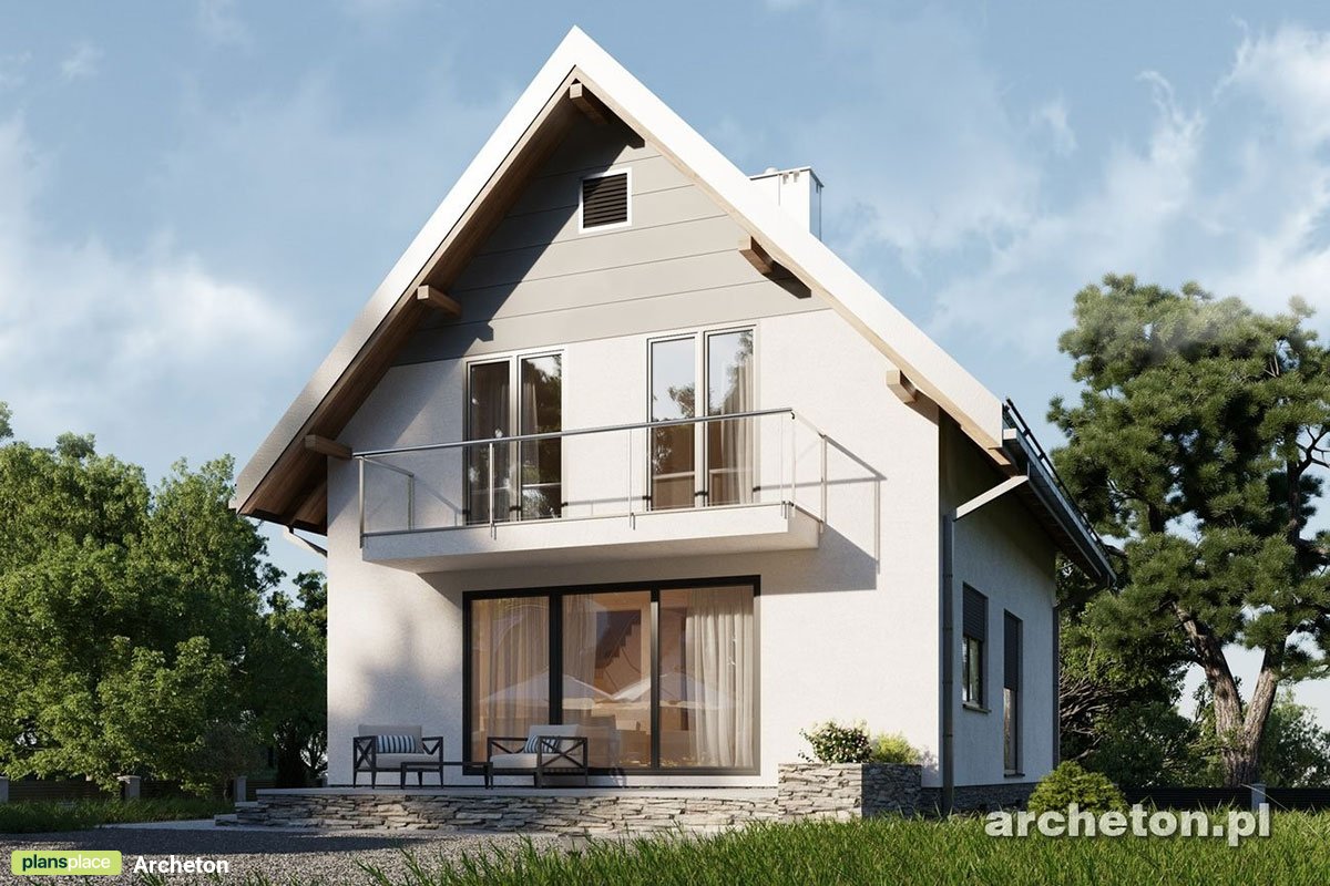 Mājas projekts ar mansardu + pagrabu 193 m²: 4 Guļamistabas, 2 Vannasistabas, Atvērta virtuve, Garāža