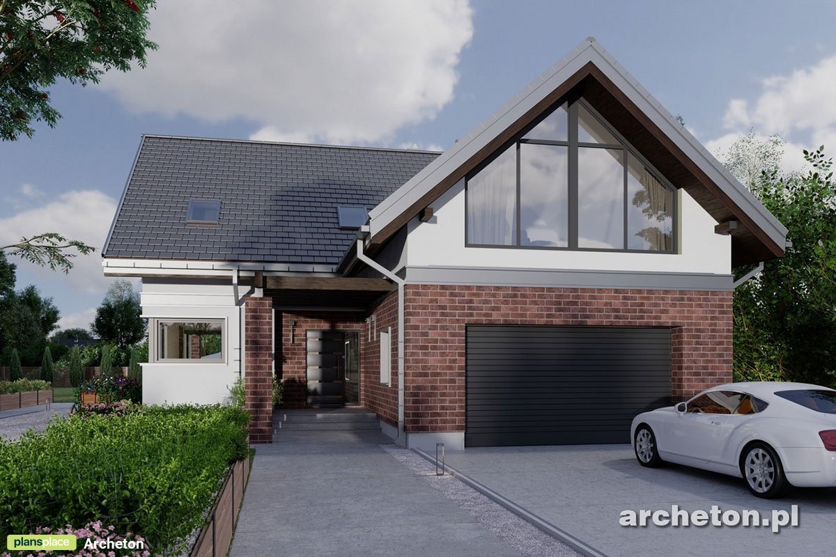 5-Bedroom, 2300 Sq Ft House Plan with Bonus Room above Garage