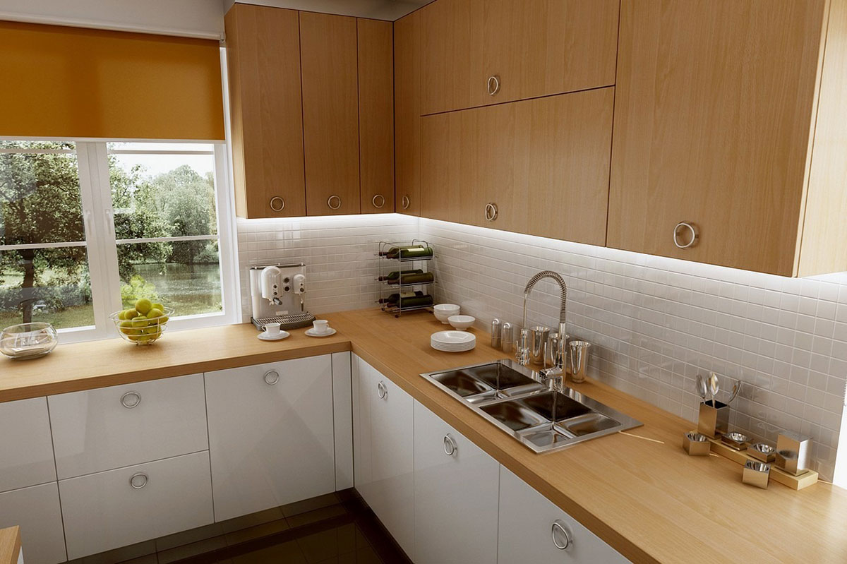 Vienstāva mājas projekts 126 m²: 3 Guļamistabas, Darba istaba, 2 Vannasistabas, bez Garāžas