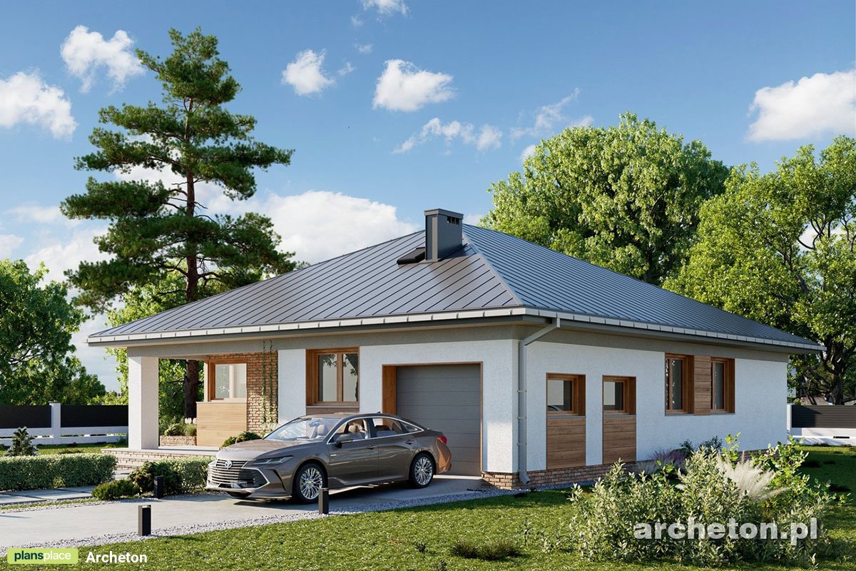 1-Story House Plan with 4 Bedrooms and Laundry