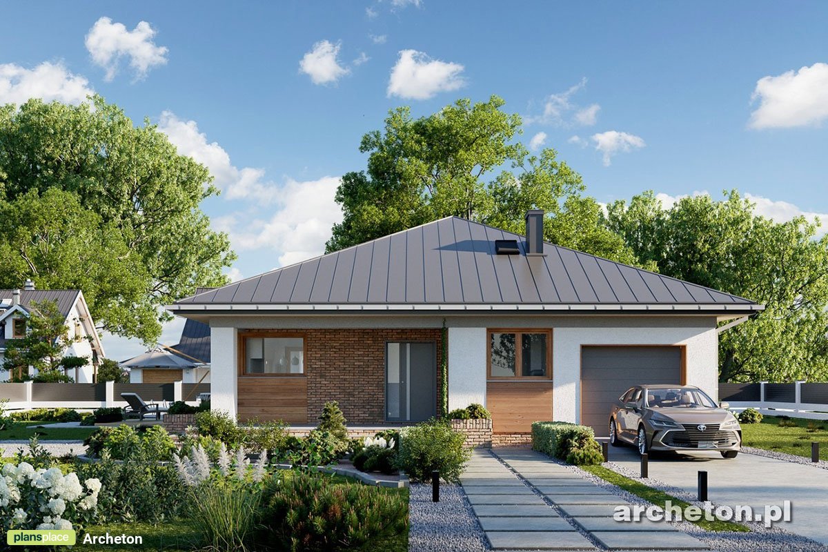 1-Story House Plan with 4 Bedrooms and Laundry