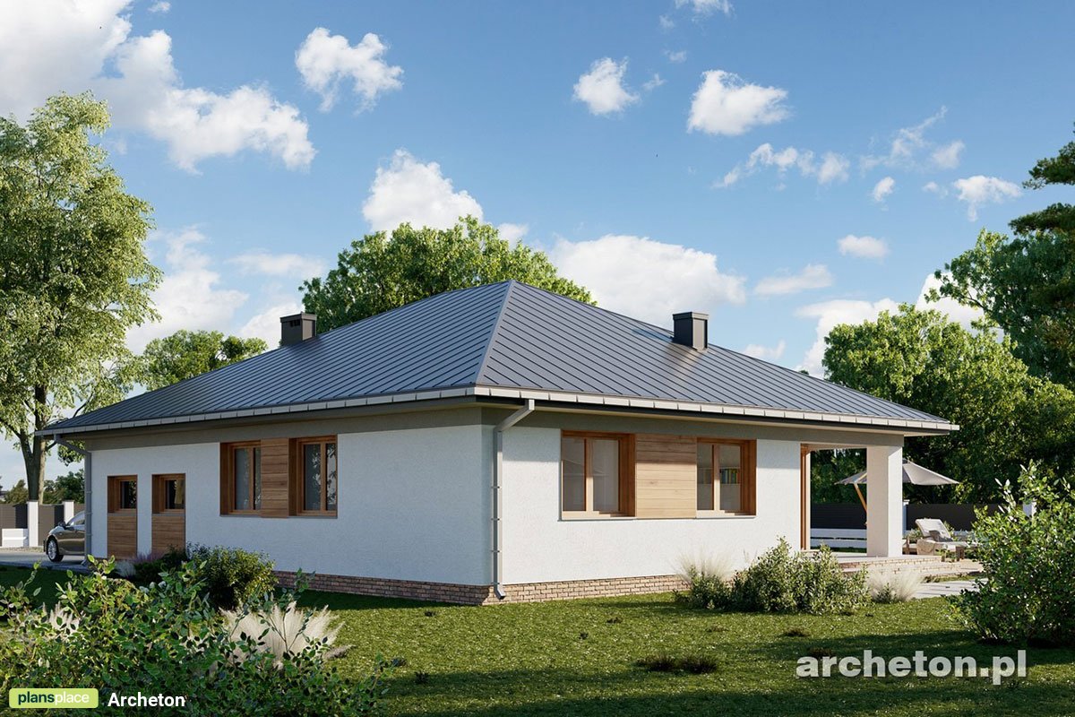 1-Story House Plan with 4 Bedrooms and Laundry