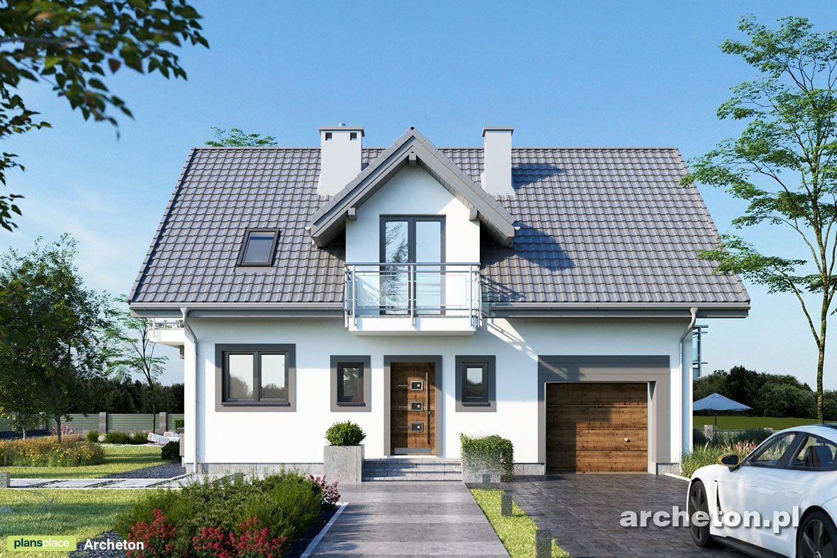 5-Bedroom 3-Bath House Plan with 1-Car Garage and Fireplace