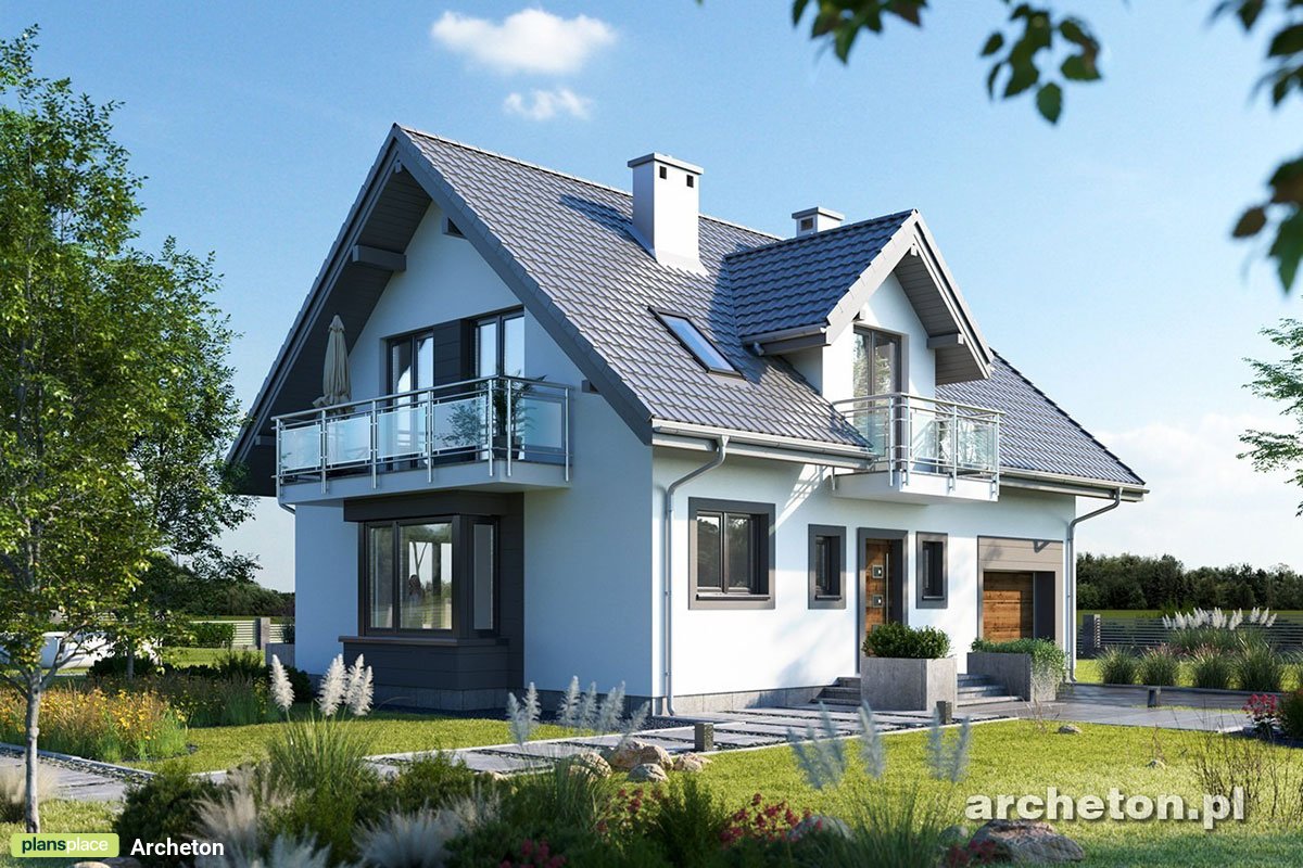 5-Bedroom 3-Bath House Plan with 1-Car Garage and Fireplace