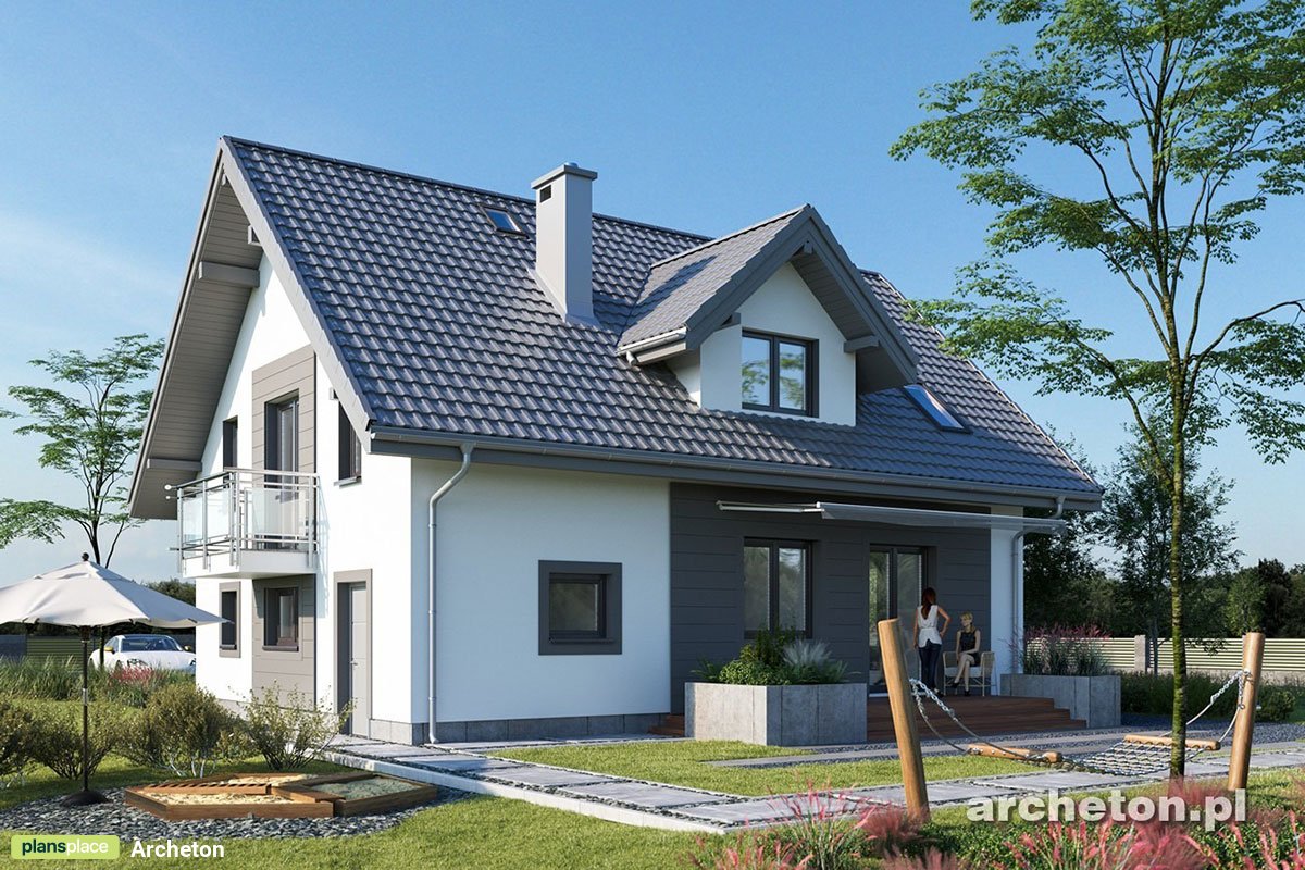 5-Bedroom 3-Bath House Plan with 1-Car Garage and Fireplace