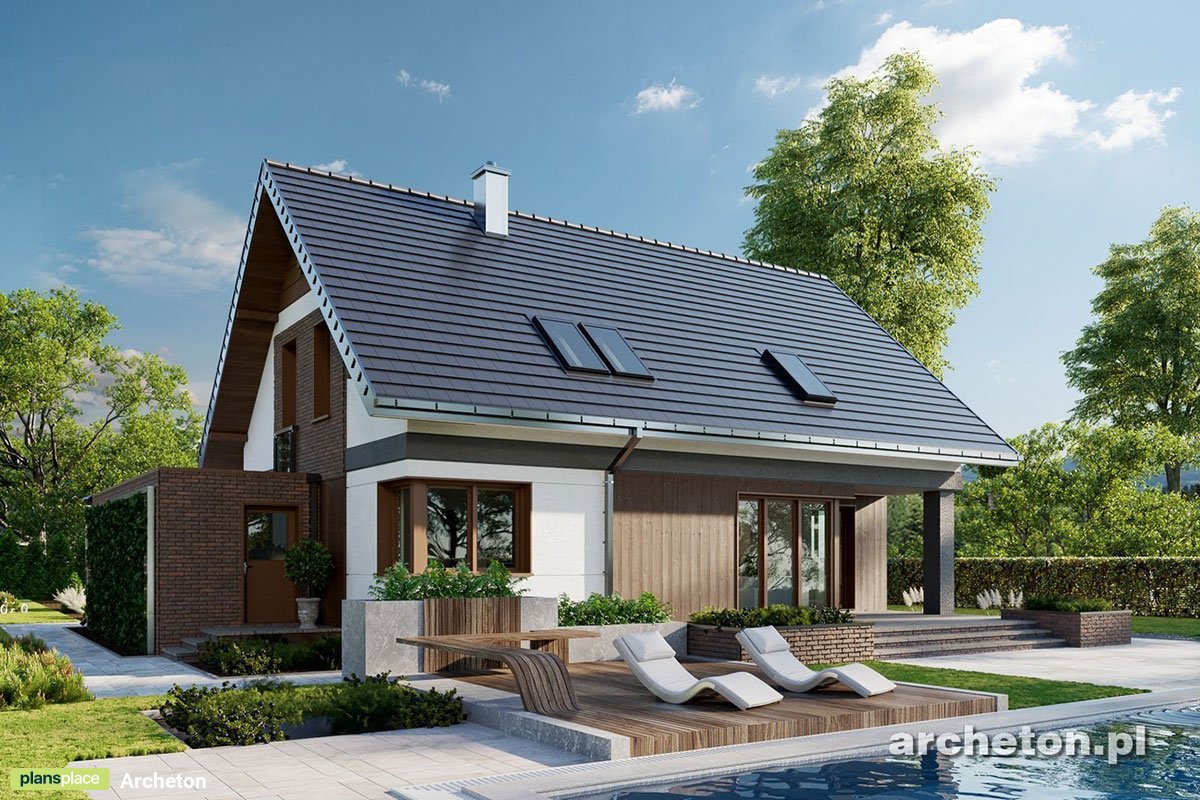 2000 Sq Ft House Plan with Rear Porch and 2-Car Garage