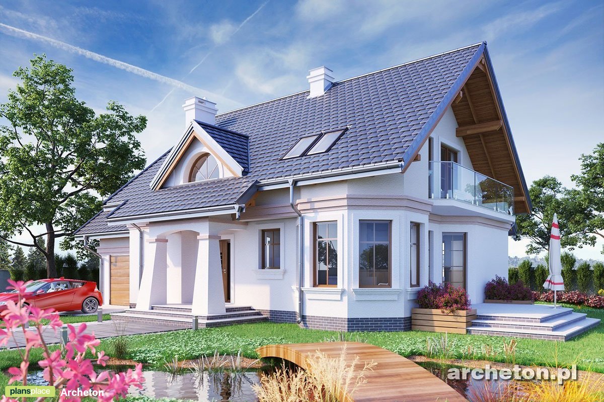 Home Plan with Exercise Room and Bay Window Breakfast Nook