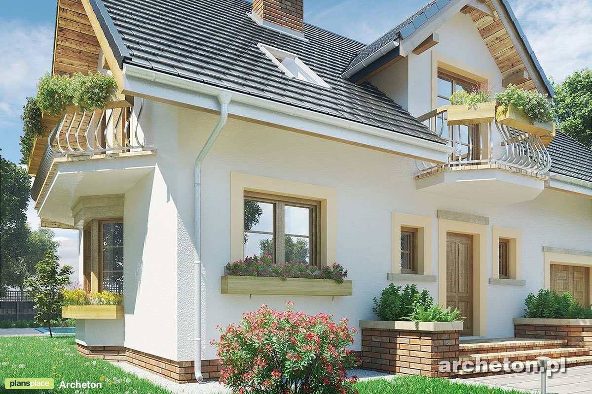 One Level House Plan with 1-Car Front Entry Garage and 5 Beds