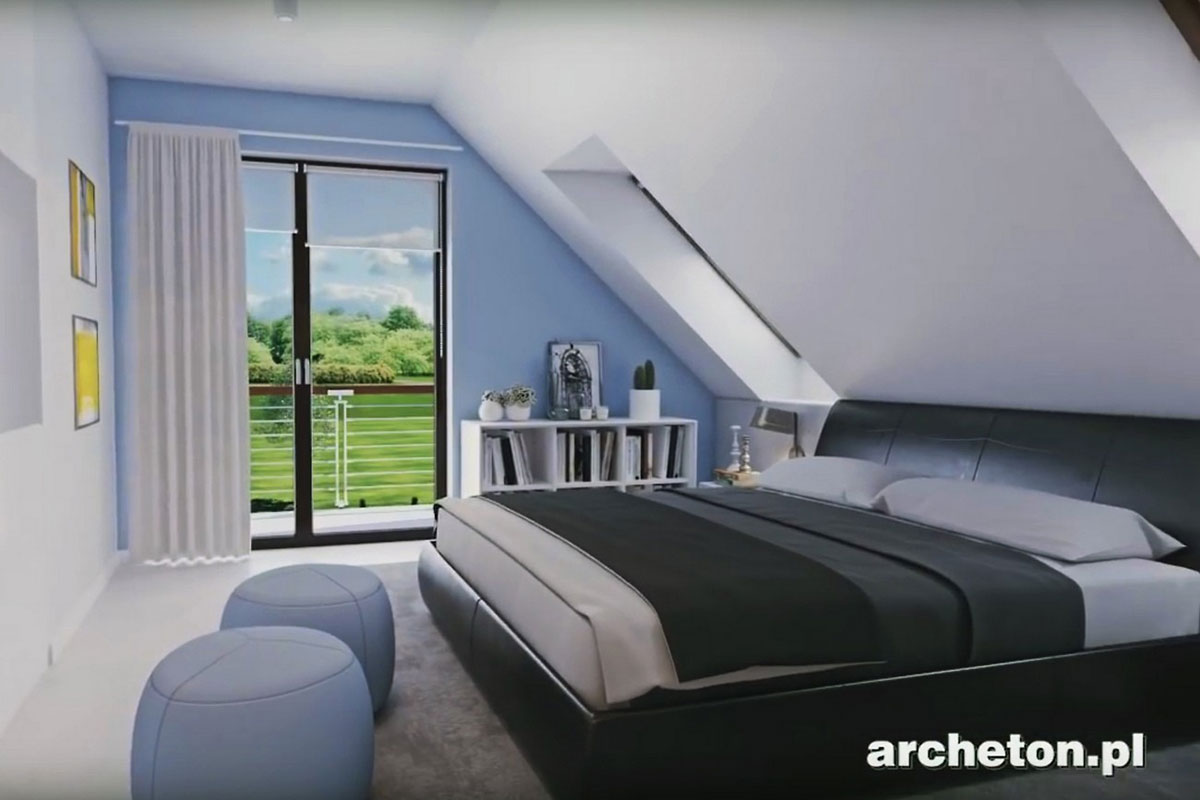 2300 Sq Ft Large House Plan with Bay Window and Rear Porch