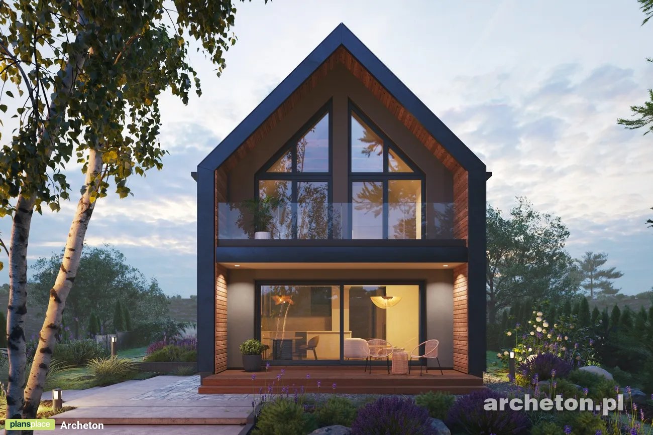 Vienstāva mājas projekts 128 m²: 4 Guļamistabas, 2 Vannasistabas, Atvērta virtuve, Garāža