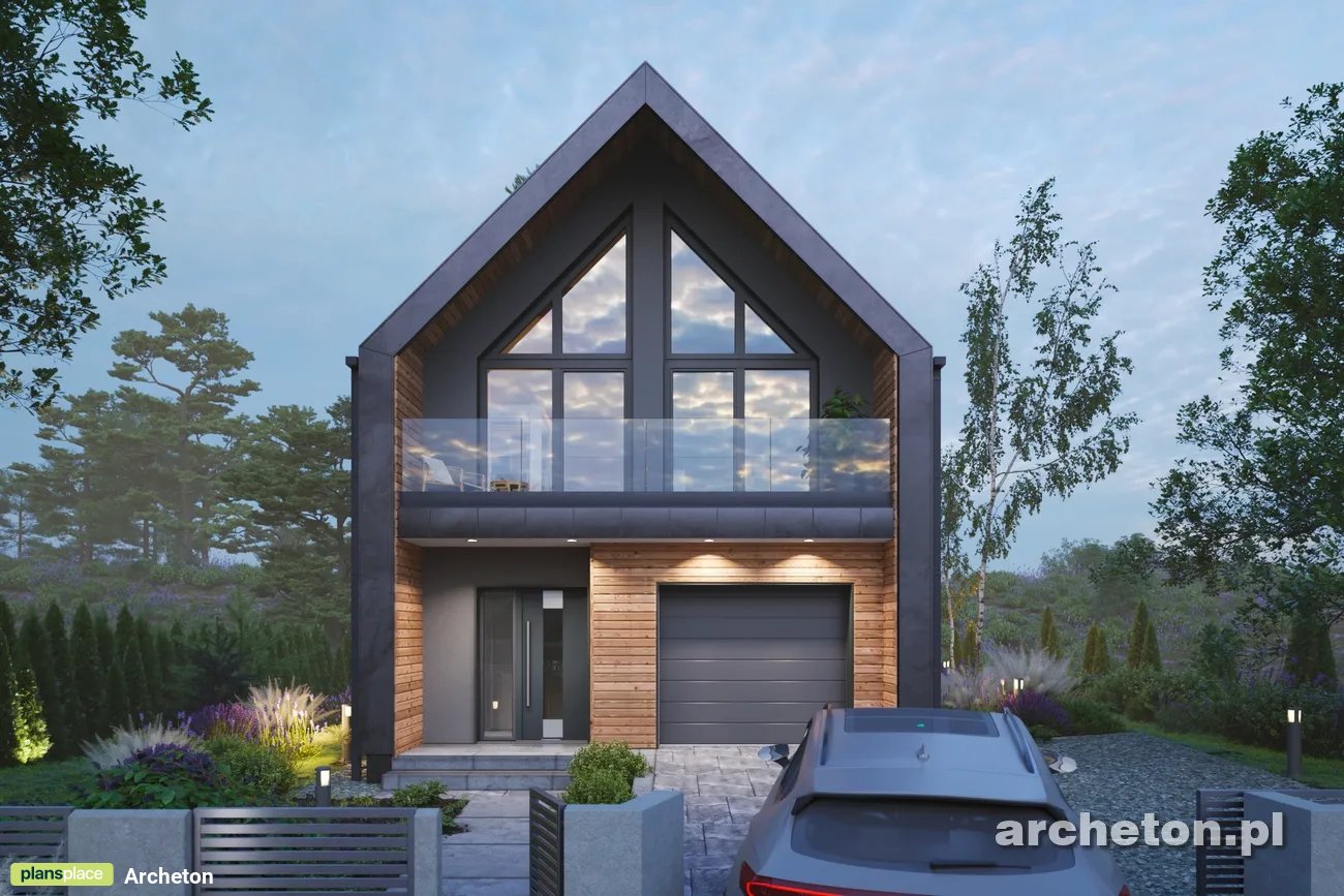 House Plan: 1188 sq ft, 1 Story, 4 Beds, 2 Baths, Open Floor Plan, 1-Car Garage