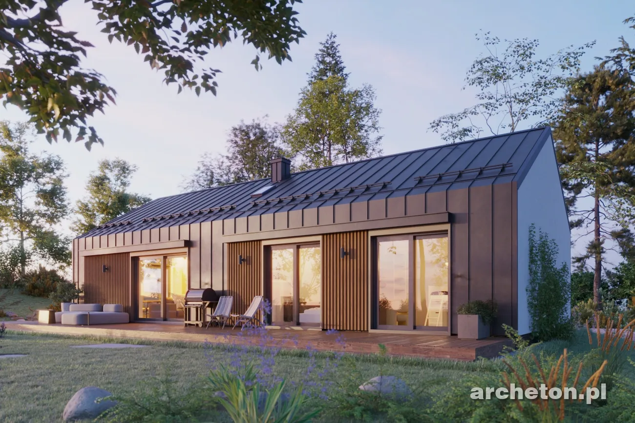 House Plan: 1109 sq ft, Parterowy, 3 plan.seo.beds, 2 plan.seo.baths