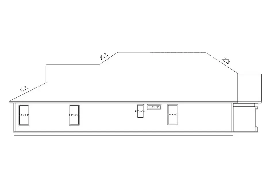 Vienstāva mājas projekts 224 m²: 3 Guļamistabas, 2 Vannasistabas, Atvērta virtuve, Garāža