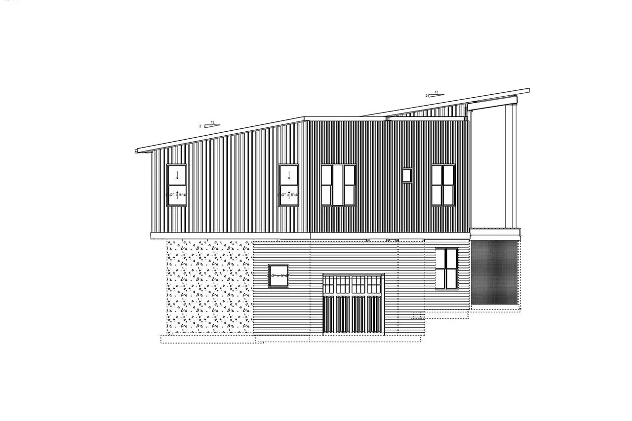 Divstāvu mājas projekts 315 m²: 3 Guļamistabas, 3 Vannasistabas, Garāža