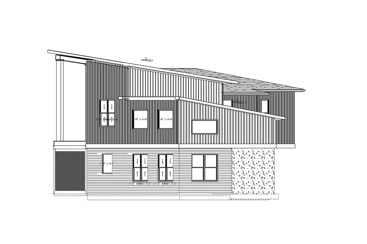 Divstāvu mājas projekts 315 m²: 3 Guļamistabas, 3 Vannasistabas, Garāža