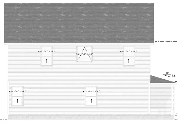 Divstāvu mājas projekts 178 m²: 4 Guļamistabas, 3 Vannasistabas, Garāža