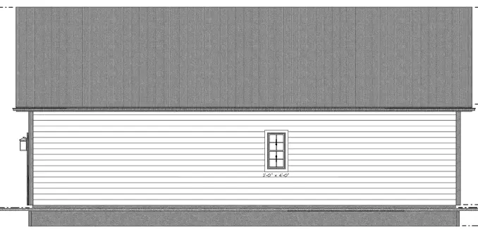 Vienstāva mājas projekts 135 m²: 1 Guļamistabas, 1 Vannasistabas, Atvērta virtuve, Garāža