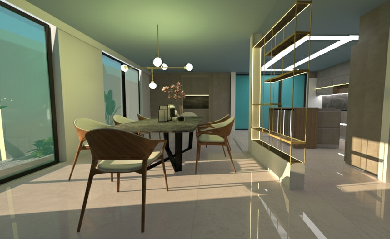 Divstāvu mājas projekts 283 m²: 3 Guļamistabas, Darba istaba, 3 Vannasistabas, Atvērta virtuve, bez Garāžas