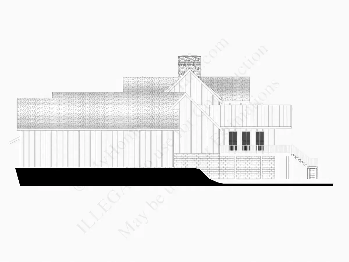 Divstāvu mājas projekts + pagrabu 466 m²: 5 Guļamistabas, 6 Vannasistabas, Atvērta virtuve, Garāža