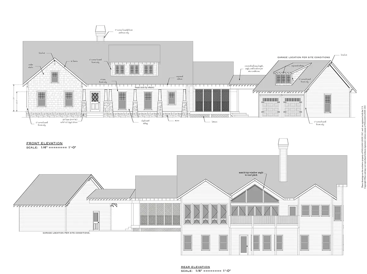 Vienstāva mājas projekts 310 m²: 4 Guļamistabas, Darba istaba, 4 Vannasistabas, Atvērta virtuve, Garāža