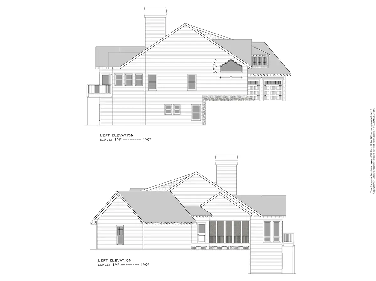 Vienstāva mājas projekts 310 m²: 4 Guļamistabas, Darba istaba, 4 Vannasistabas, Atvērta virtuve, Garāža