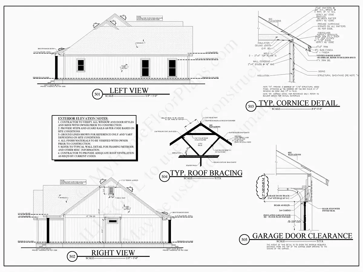 Vienstāva mājas projekts 42 m²: 3 Guļamistabas, 2 Vannasistabas, Atvērta virtuve, Garāža
