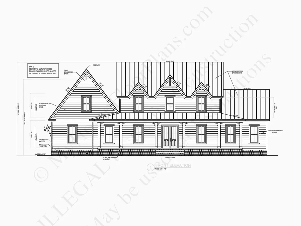 Mājas projekts ar mansardu 262 m²: 3 Guļamistabas, 5 Vannasistabas, Atvērta virtuve, Garāža