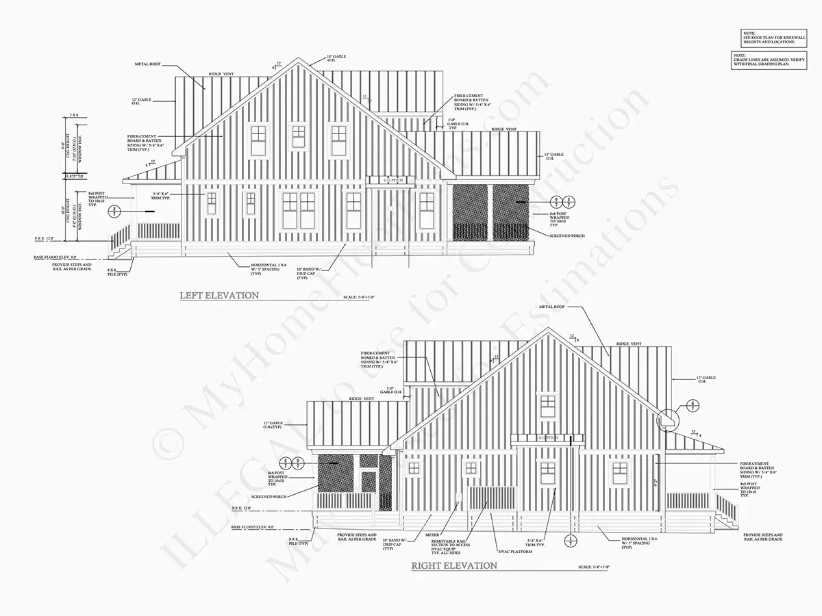 Mājas projekts ar mansardu 230 m²: 4 Guļamistabas, 4 Vannasistabas, Atvērta virtuve, bez Garāžas