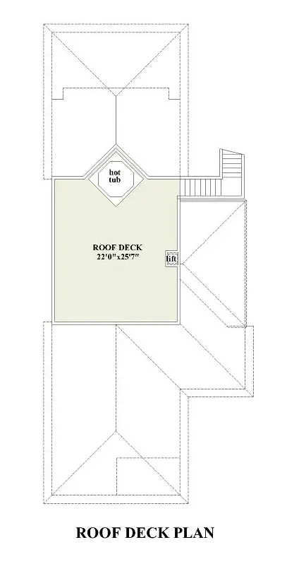 Fasādes 6 – Trīsstāvu mājas projekts 383 m²: 5 Guļamistabas, 5 Vannasistabas, Atvērta virtuve, Garāža — 26386R