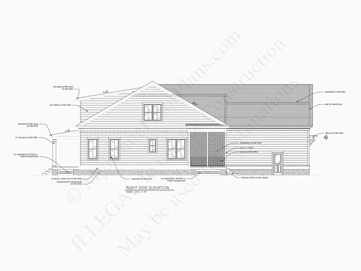 Fasādes 6 – Divstāvu mājas projekts 262 m²: 3 Guļamistabas, 4 Vannasistabas, Garāža — 65692R