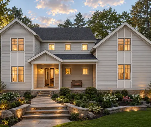 Sīktēls 1 – Divstāvu mājas projekts 356 m², 4 Guļamistabas — 13464R