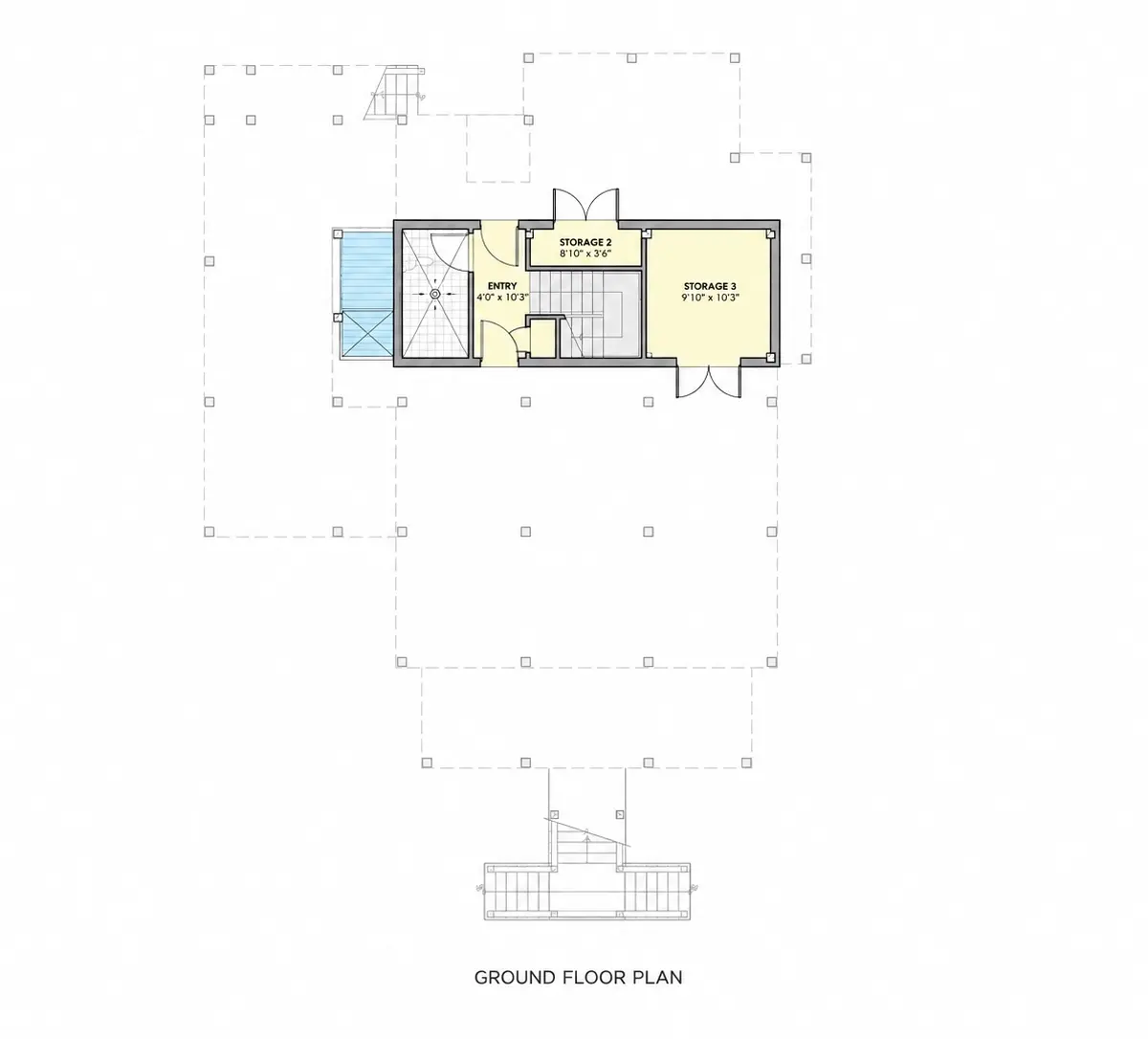 Pagrabs 26 – Trīsstāvu mājas projekts 204 m²: 3 Guļamistabas, 4 Vannasistabas, bez Garāžas — 44908R
