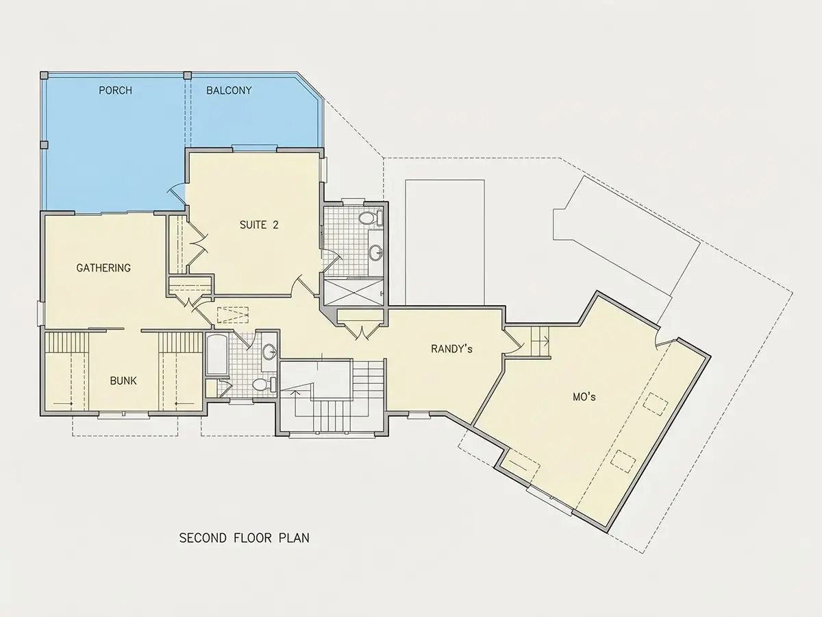 2. stāvs 9 – Vairāk 377 m²: 3 Guļamistabas, 4 Vannasistabas, Garāža — 81823R