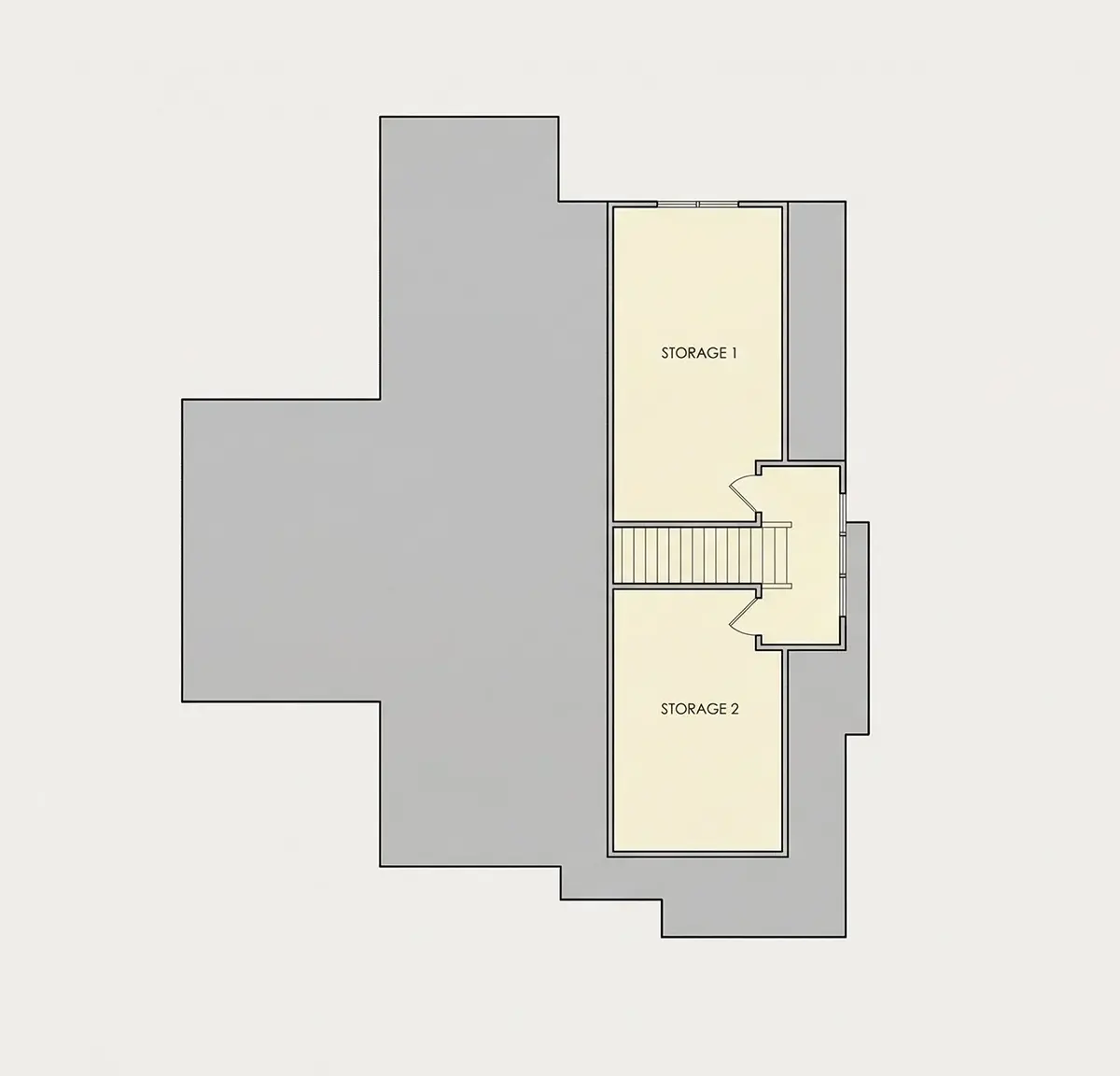 3. stāvs 24 – Divstāvu mājas projekts 413 m²: 5 Guļamistabas, 5 Vannasistabas, Atvērta virtuve, Garāža — 95263R