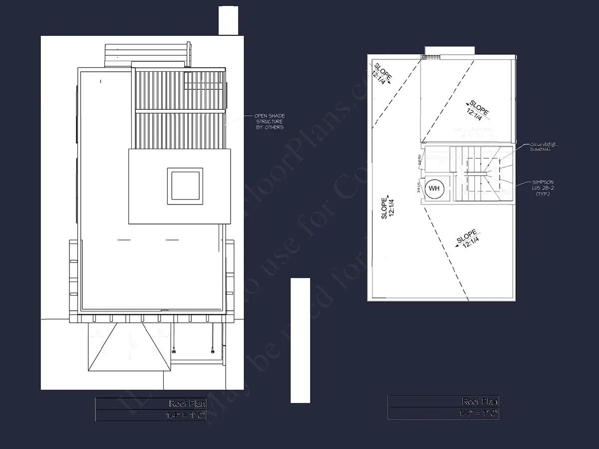 Fasādes 7 – Trīsstāvu mājas projekts 158 m²: 3 Guļamistabas, 3 Vannasistabas, Atvērta virtuve, bez Garāžas — 46831R