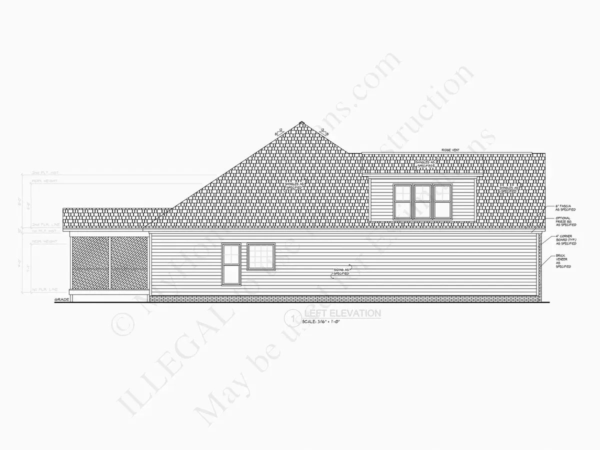 Reālas uzbūvēto māju fotogrāfijas 24 – Mājas projekts ar mansardu 263 m²: 3 Guļamistabas, 3 Vannasistabas, Atvērta virtuve, Garāža — 85125R