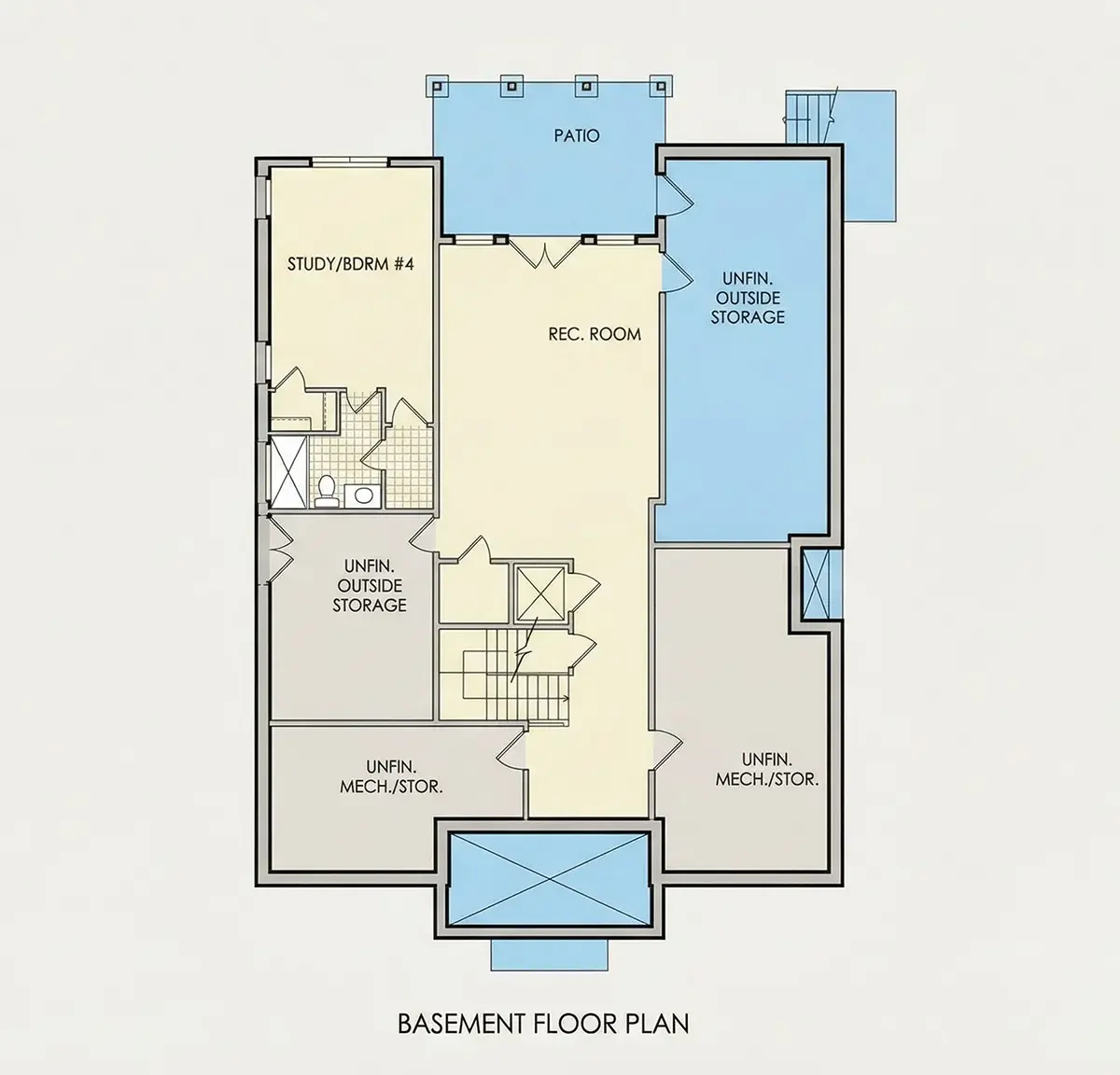 Pagrabs 17 – Mājas projekts ar mansardu 422 m², 4 Guļamistabas — 24814R
