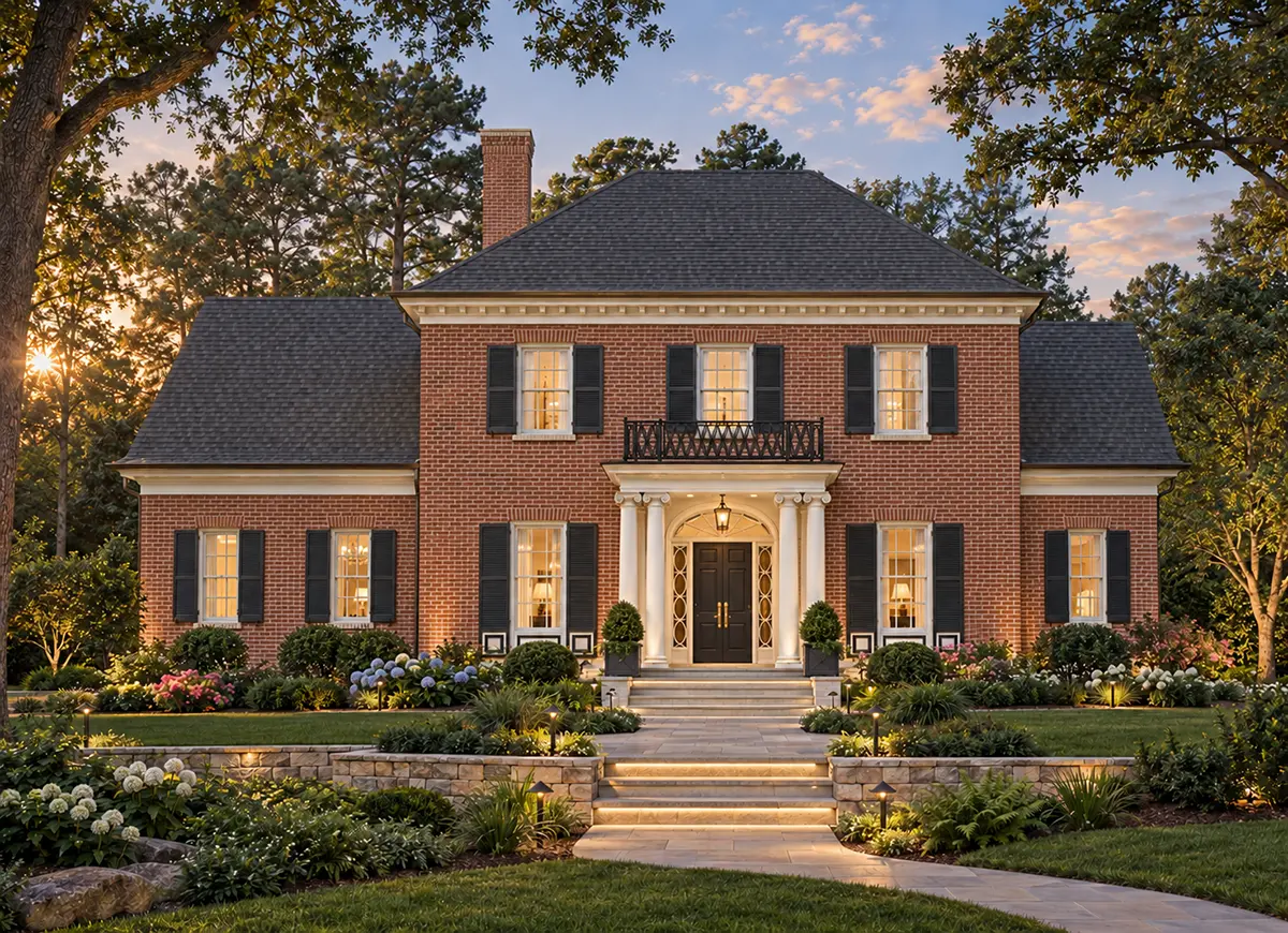 Galvenie attēli 5 – Divstāvu mājas projekts 424 m², 4 Guļamistabas — 67106R