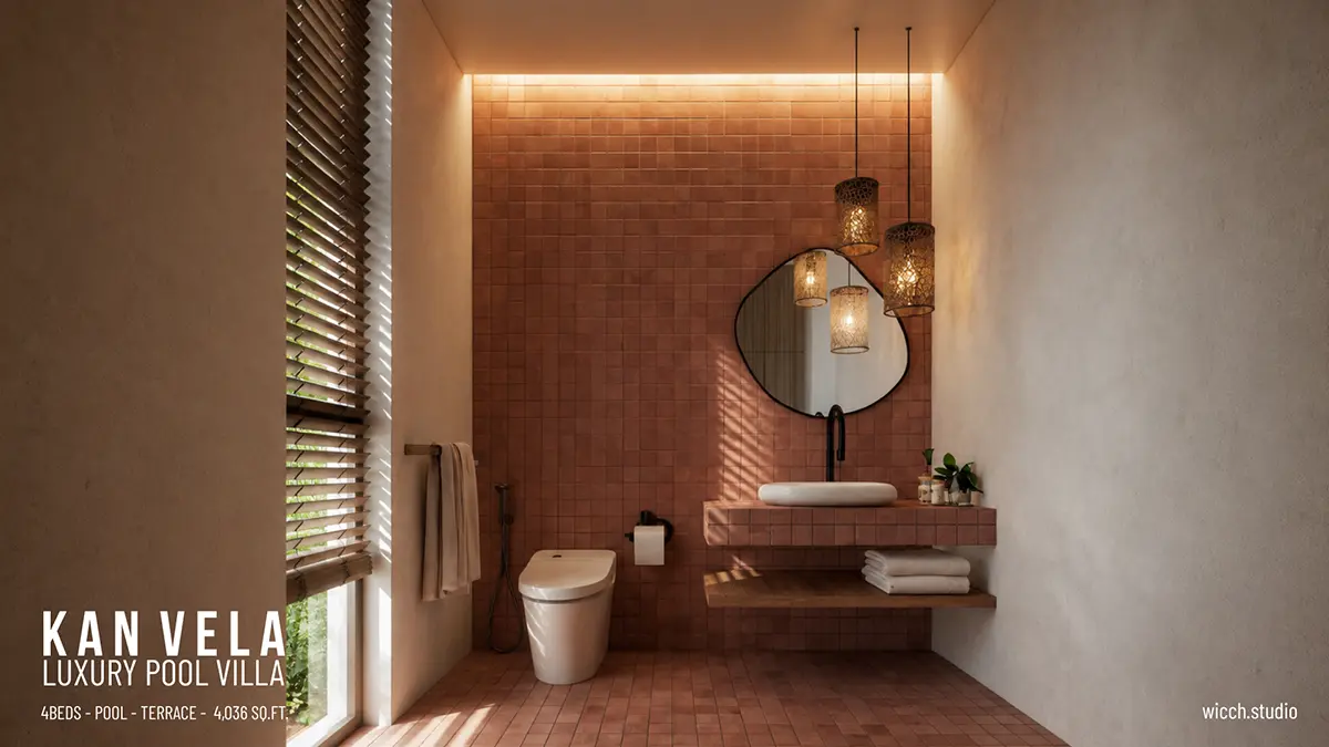 Divstāvu mājas projekts 375 m²: 4 Guļamistabas, 5 Vannasistabas, Atvērta virtuve, bez Garāžas